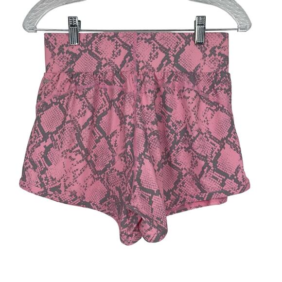 Fabletics Olesia Athletic Shorts Pink Size Small NWT - Picture 1 of 6